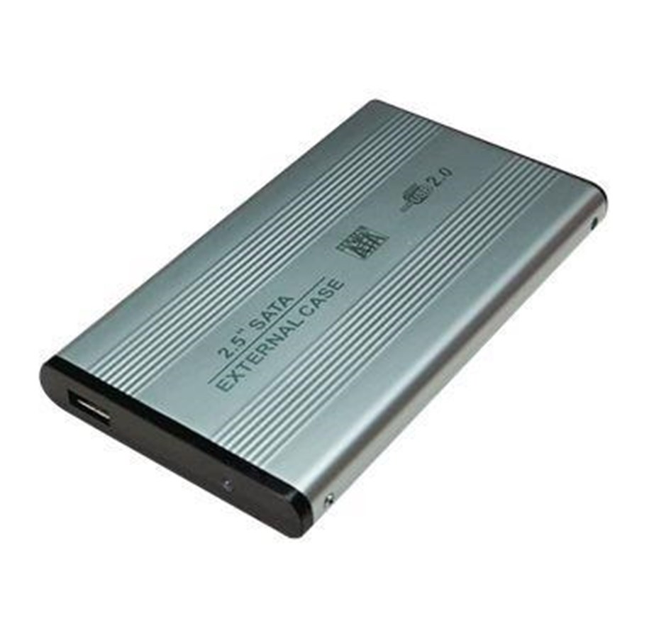 Harddisk - tilbehør - LogiLink Enclosure 2.5" SATA HDD Alu - UA0041A