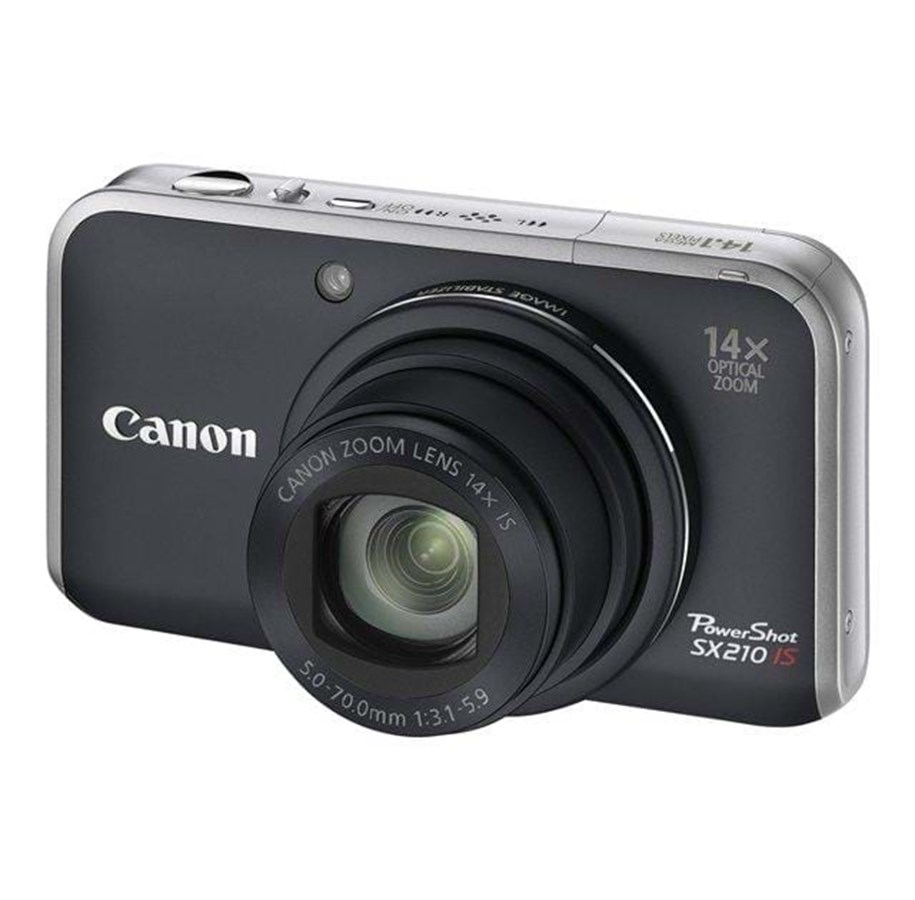 Kamera - Canon Powershot SX210 IS - Black - 4246B012