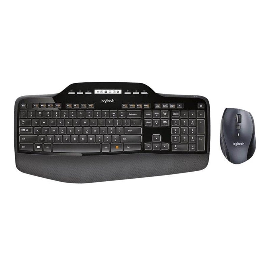 Tastatur - Logitech MK710 Wireless Desktop - ND - Tastatur & Mus sæt - Nordisk - Sort - 920-002443