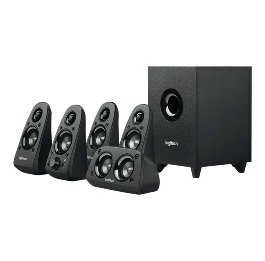 Højttalere - PC - Logitech Z506 - 5.1 Kanal - Sort - 980-000431