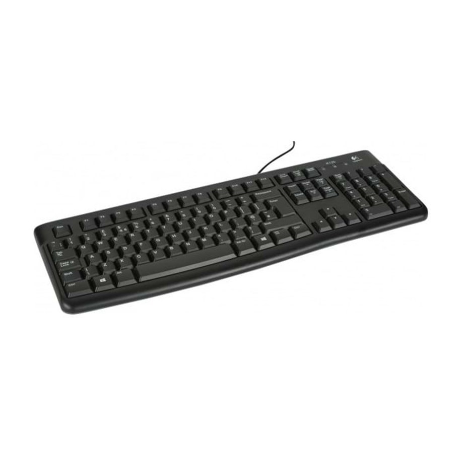 Tastatur - Logitech K120 Keyboard - DK (BULK) - Tastatur - Dansk - Sort - 920-002520