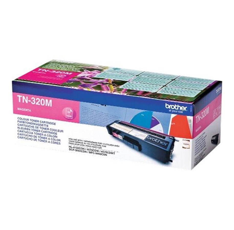 Brother TN320M TN 320M Magenta Toner Lasertoner Magenta Billig brother-tn320m-tn-320m-magenta-toner-lasertoner-magenta-billig