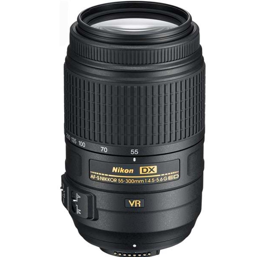 Objektiv - Nikon AF-S DX 55-300 MM 1:4.5-5.6G - JAA814DA