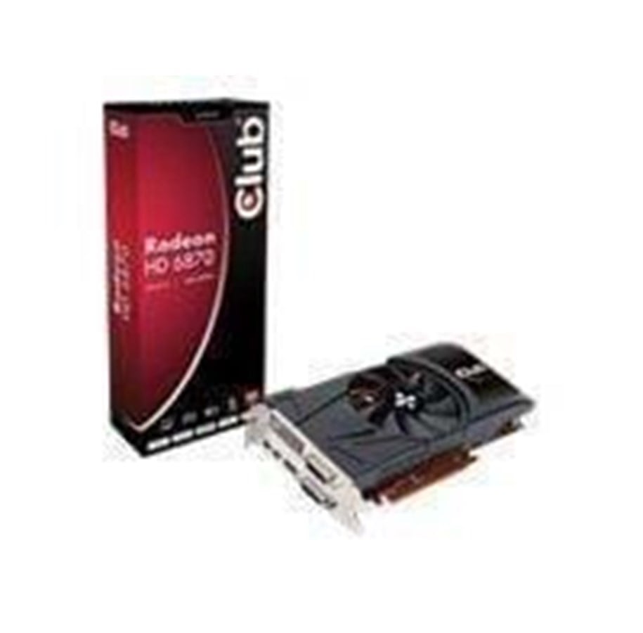 Grafikkort - Club 3D Radeon HD 6870 - 1GB GDDR5 RAM - Grafikkort - CGAX-68724F