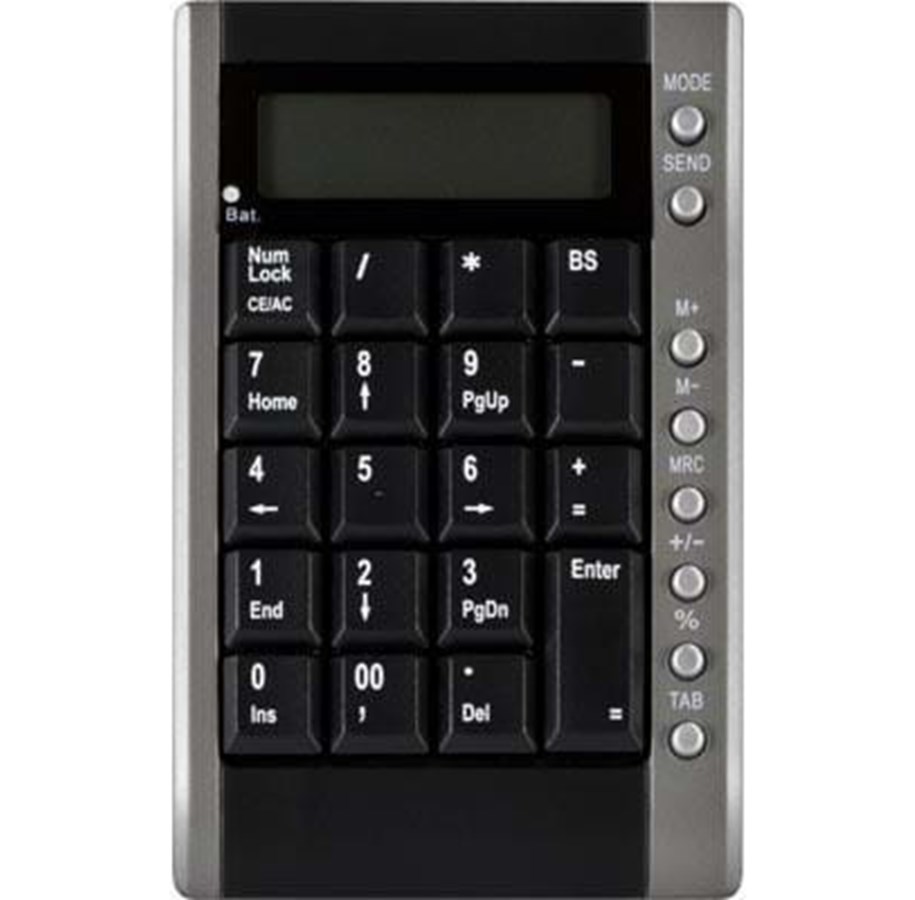 Tastatur - Deltaco Trådløst numerisk tastatur - Tastatur - Sort - TB-62