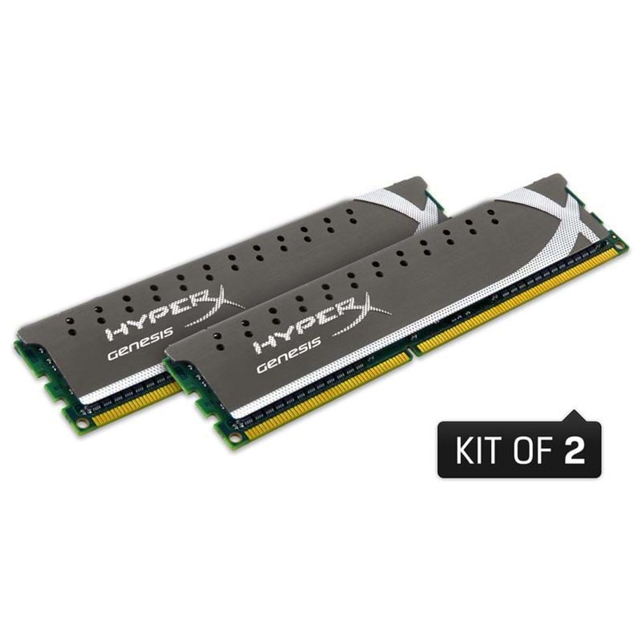 RAM - Kingston HyperX Genesis DDR3-1600 C9 DC - 8GB - KHX1600C9D3X2K2/8GX