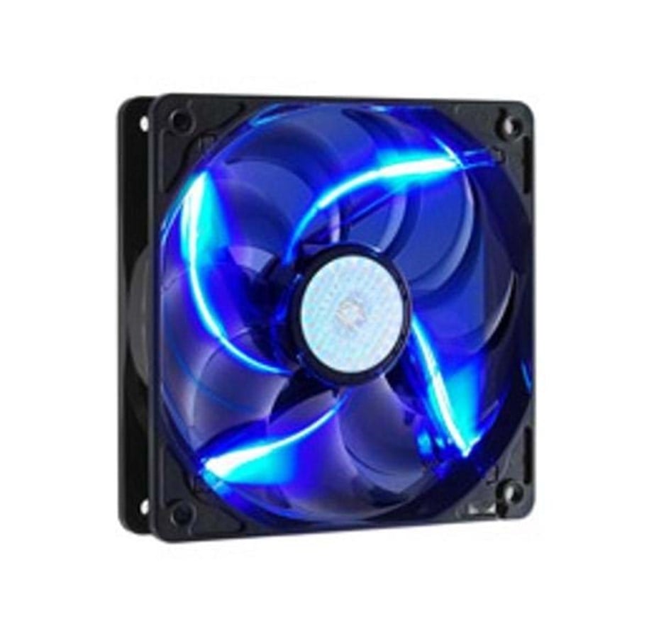 Kabinet Køler - Cooler Master Fan Sickleflow Blue - Kabinet køler - 120mm - Sort med blåt LED lys - 19 dBA - R4-L2R-20AC-GP