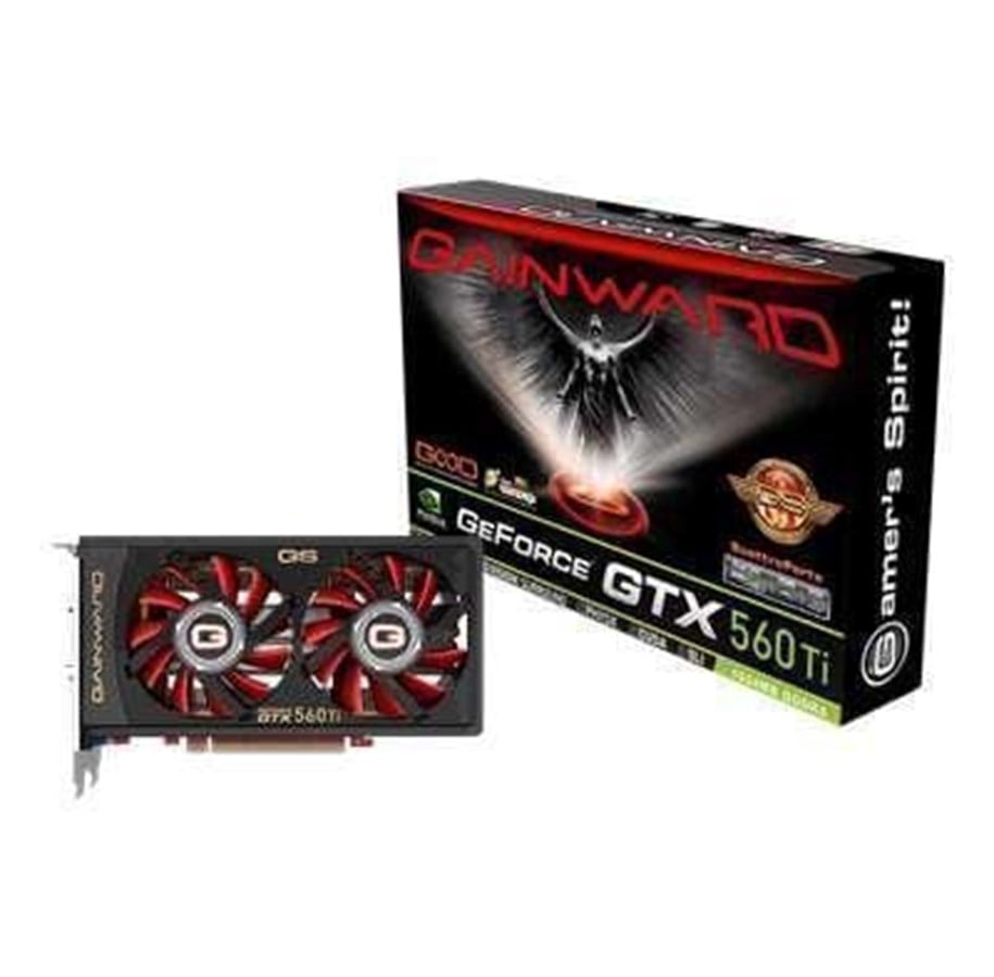 Grafikkort - Gainward GeForce GTX 560 Ti - 1GB GDDR5 RAM - Grafikkort - 426018336-1817