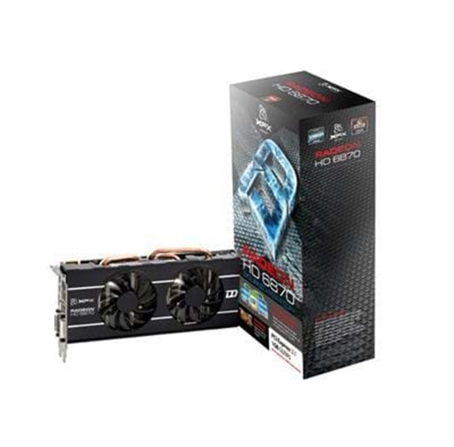 Grafikkort - XFX Radeon HD 6870 - 1GB GDDR5 RAM - Grafikkort - HD-687A-ZDFC
