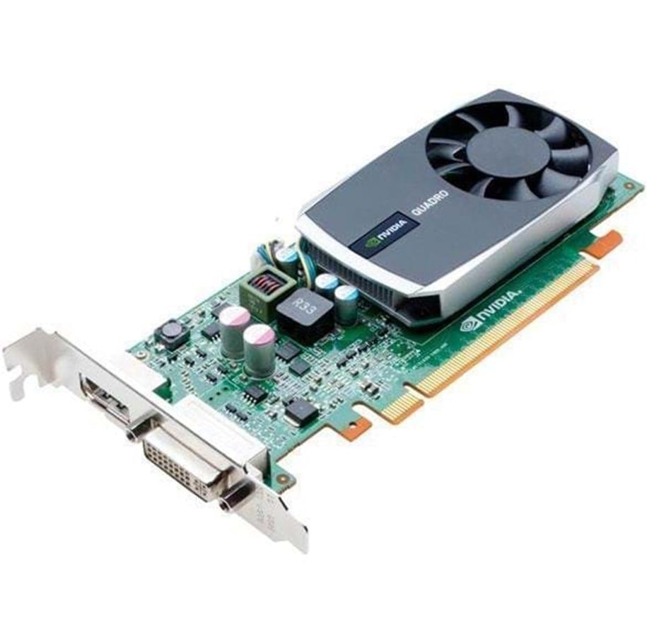 Grafikkort - PNY Quadro 600 - 1GB GDDR3 RAM - Grafikkort - VCQ600-BLK-1