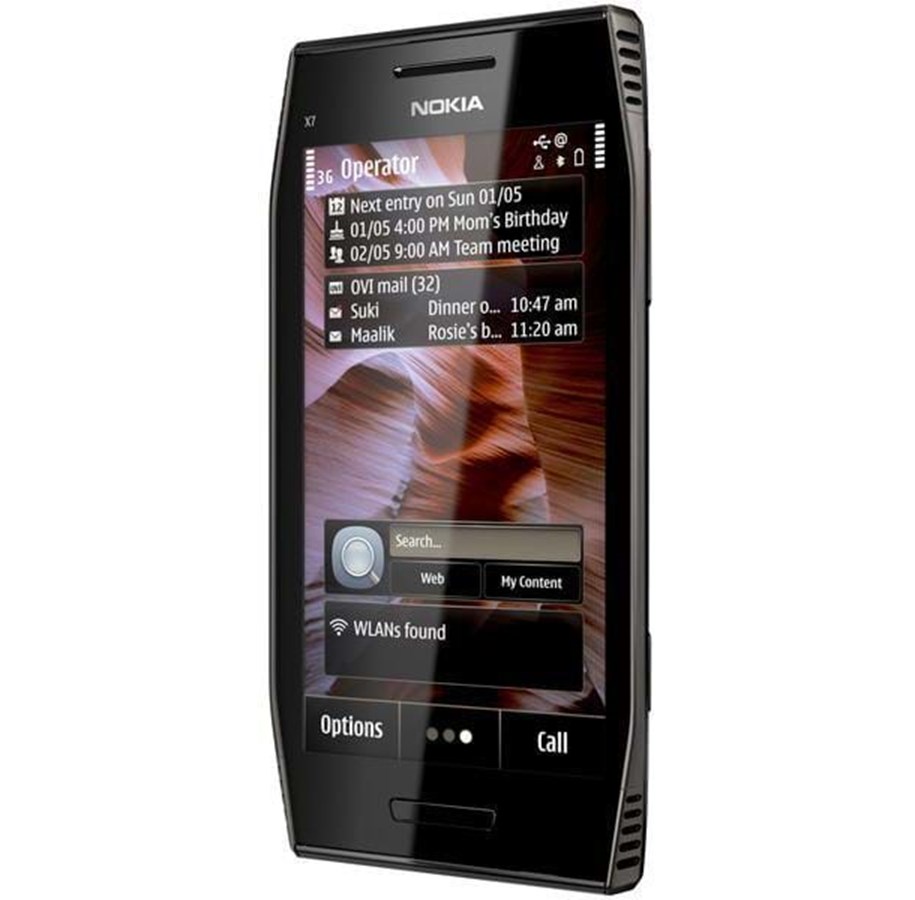 Mobil - Nokia X7-00 Dark Steel - 002W335