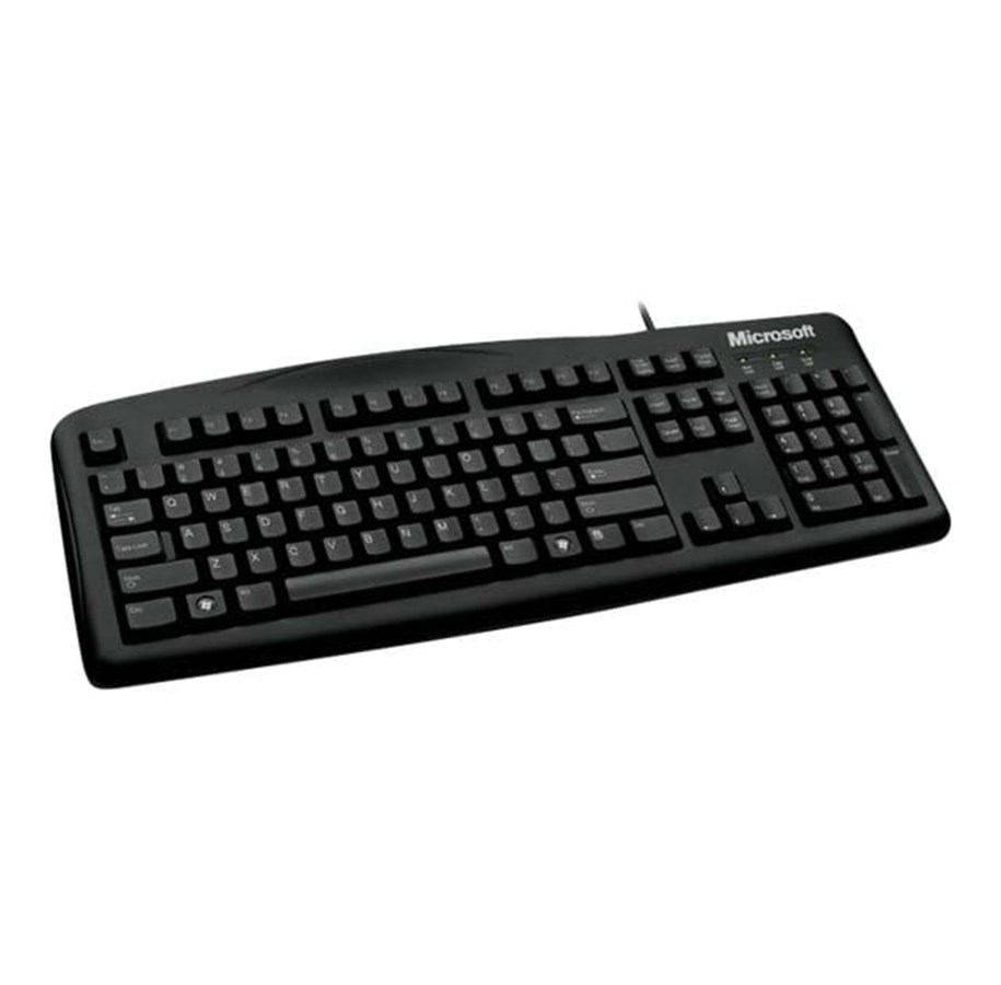 Tastatur - Microsoft Wired Keyboard 200 - ND - Tastatur - Nordisk - Sort - 6JH-00010