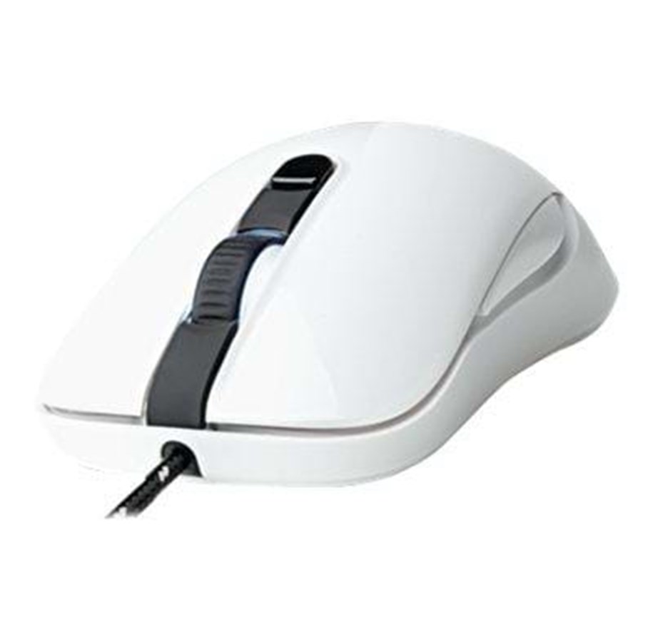 Mus - SteelSeries Kana White - Mus - Optisk - 6 knapper - Hvid - 62029