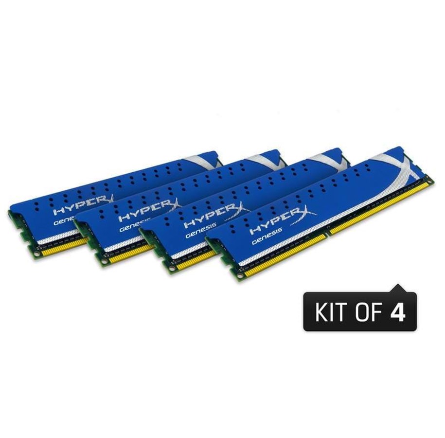 RAM - Kingston HyperX Genesis DDR3-1866 C9 QC - 16GB - KHX1866C9D3K4/16GX