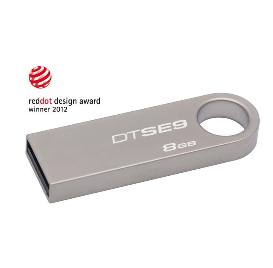 USB Stick - Kingston DataTraveler SE9 - 8GB - 8GB - USB Stick - DTSE9H/8GB