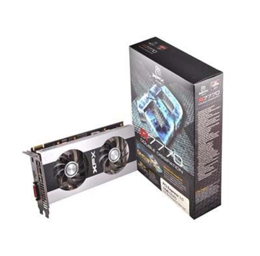 Grafikkort - XFX Radeon HD 7770 Double Dissipation - 1GB GDDR5 RAM - Grafikkort - FX-777A-ZDF4