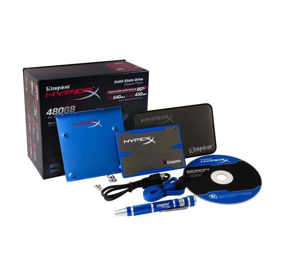 SSD - Kingston HyperX 3K Bundle SSD - 240GB - SH103S3B/240G