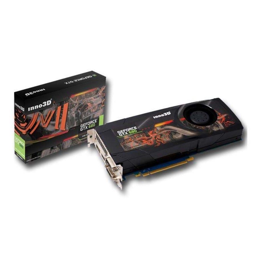 Grafikkort - Inno3D GeForce GTX 680 - 2GB GDDR5 RAM - Grafikkort - N680-1DDN-E5DS
