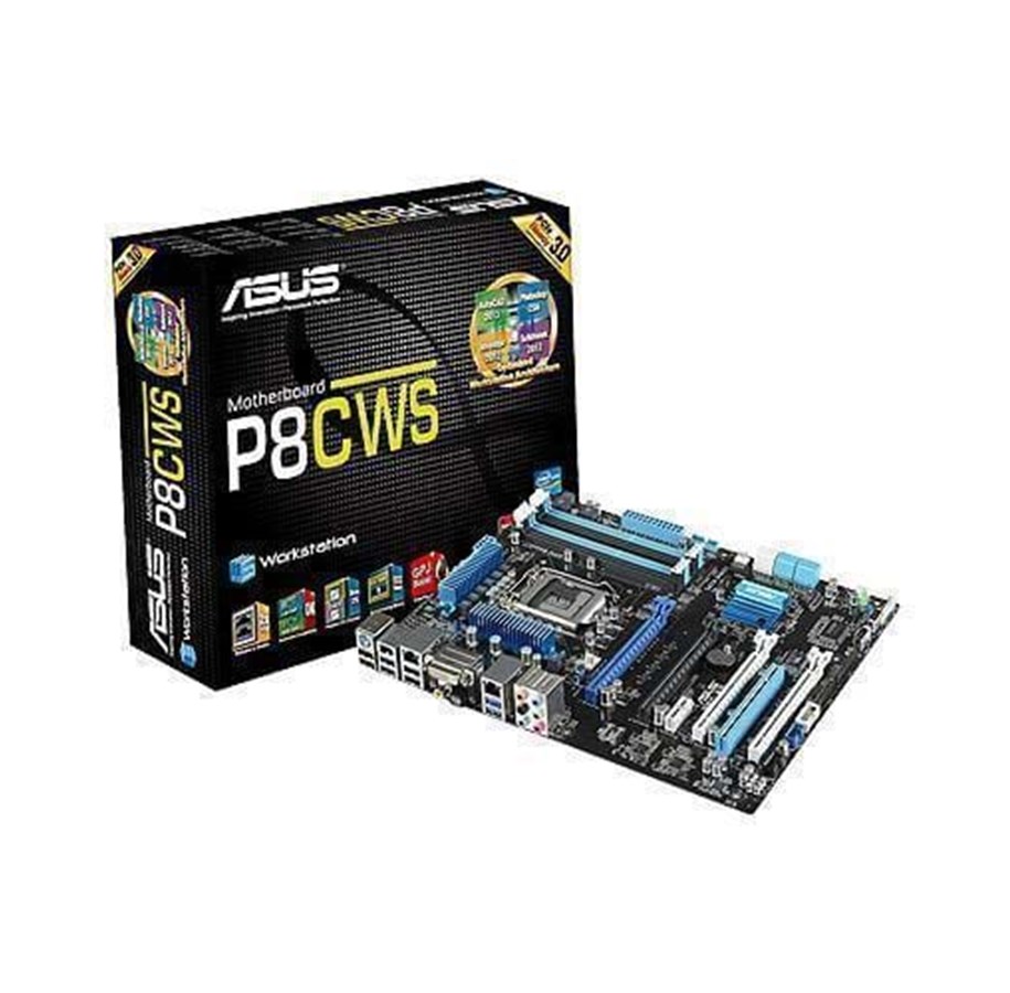 Bundkort - ASUS P8C WS Bundkort - Intel C216 - Intel LGA1155 - DDR3 RAM - ATX - 90-MSVE30-G0EAY0YZ