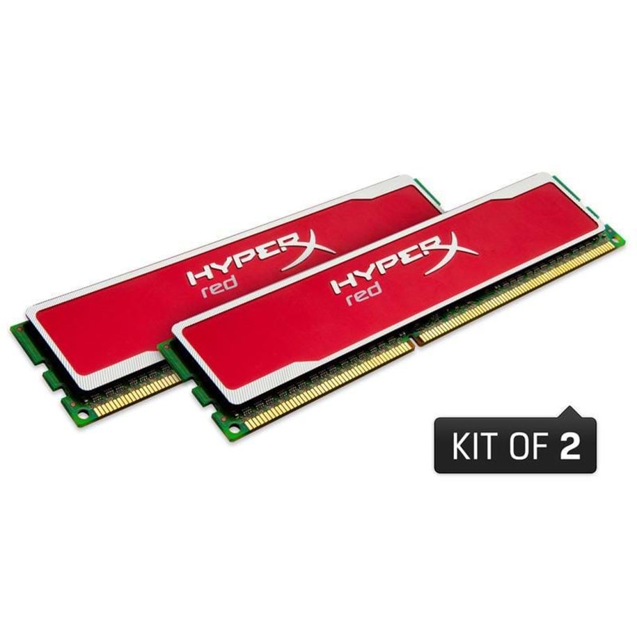 RAM - Kingston HyperX blu Red DDR3-1600 C10 DC - 16GB - KHX16C10B1RK2/16X
