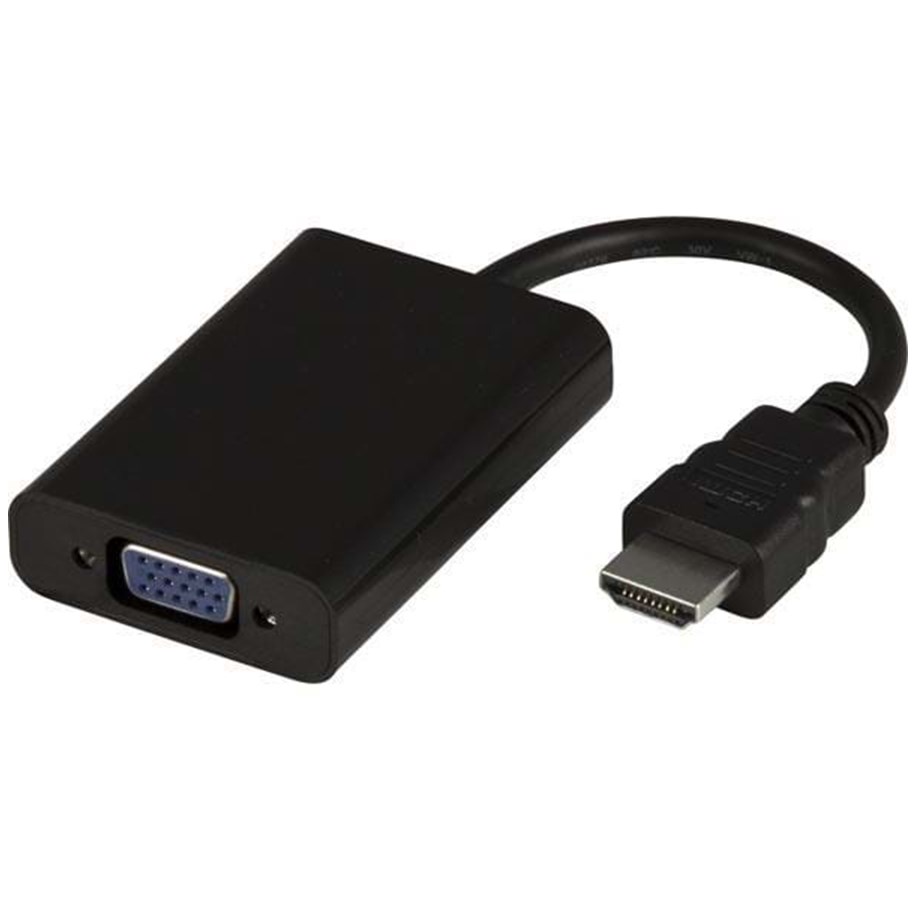 Skærmkabel - Deltaco HDMI to VGA Adapter - HDMI-VGA7
