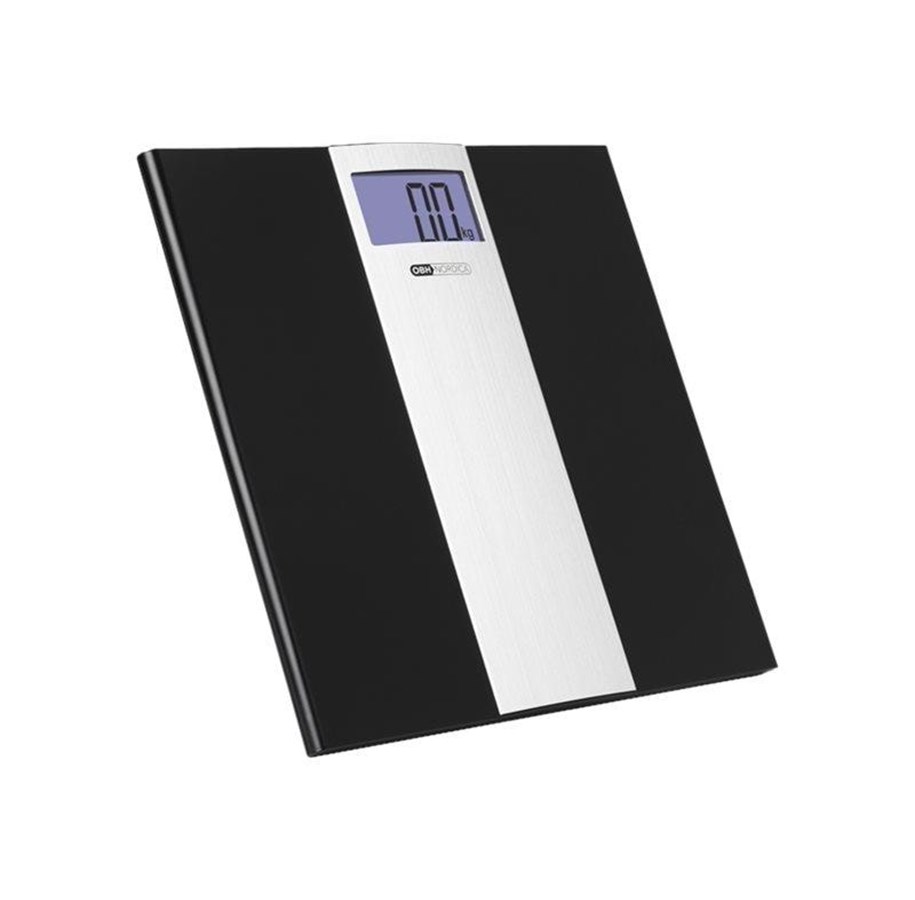 Personvægte - OBH Nordica Badevægt Scale Slim Light Black 6271 - 6271