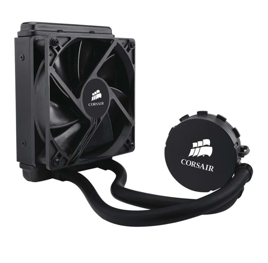 CPU Køler - Corsair Hydro H55 Quiet Performance - CPU Vandkøling - Max 30 dBA - CW-9060010-WW