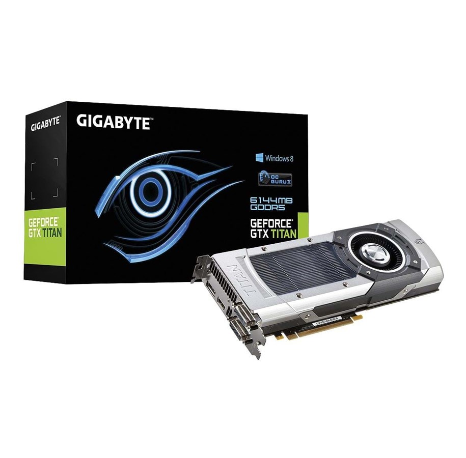Grafikkort - GIGABYTE GeForce GTX TITAN - 6GB GDDR5 RAM - Grafikkort - GV-NTITAN-6GD-B
