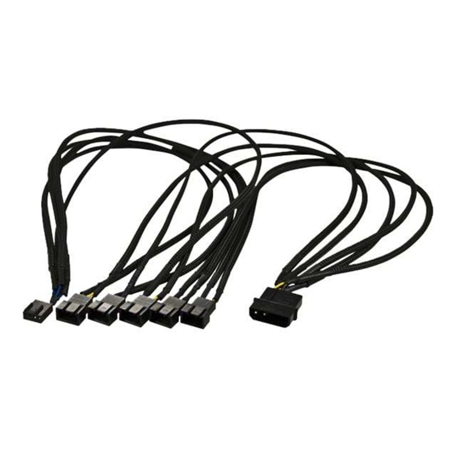 Strømkabel (intern) - Akasa strøm-splitter - AK-0006