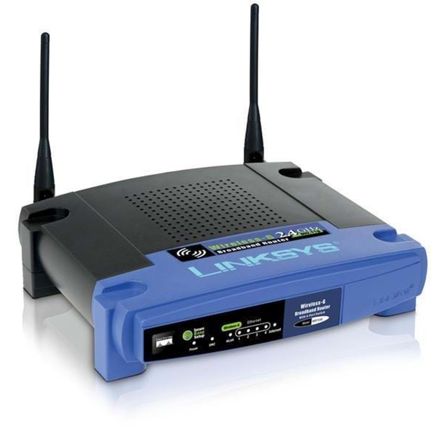 Router & firewall - Linksys WRT54GL - Wireless router G Standard - 802.11g - WRT54GL-EU