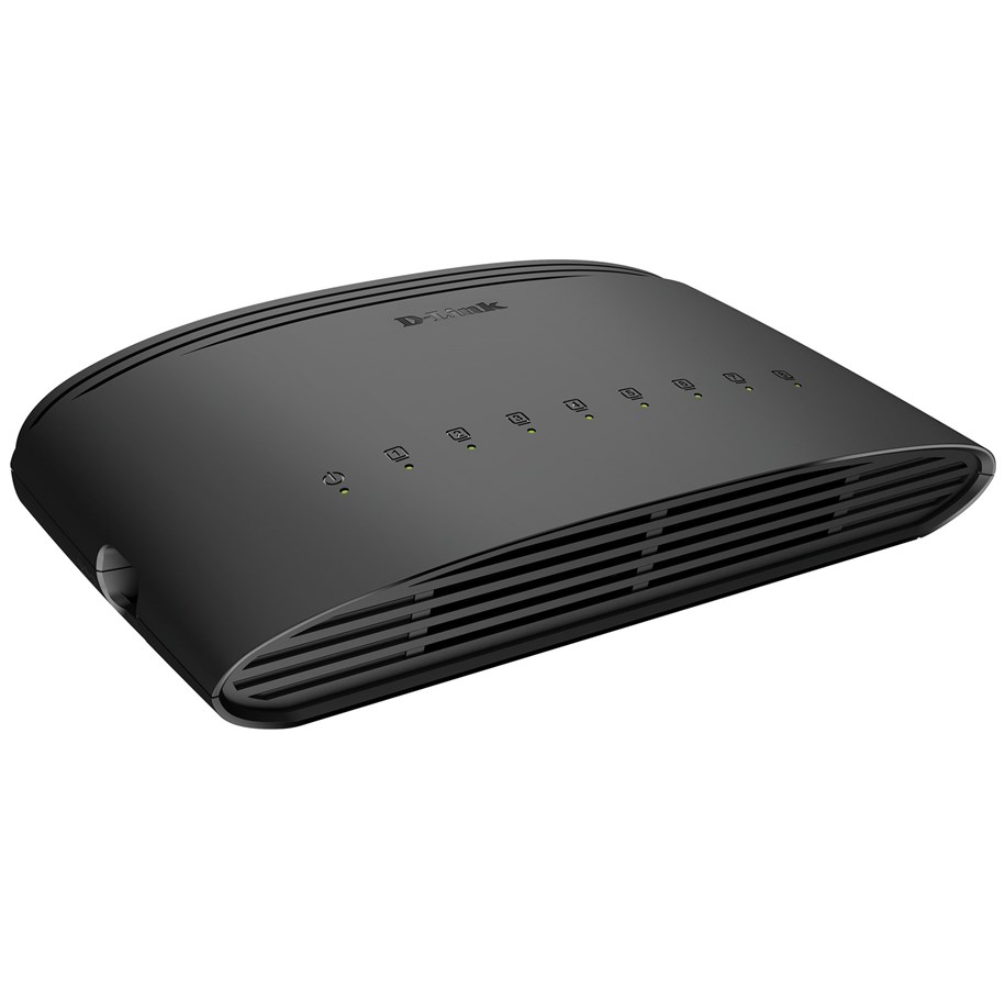 Switch - D-Link DGS-1008D/E 8-Port Gigabit Unmanaged Desktop Switch - DGS-1008D/E