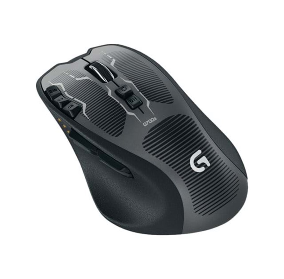 Mus - Logitech G700s Rechargeable Gaming Mouse - Gaming Mus - Laser - 13 knapper - Sort - 910-003423