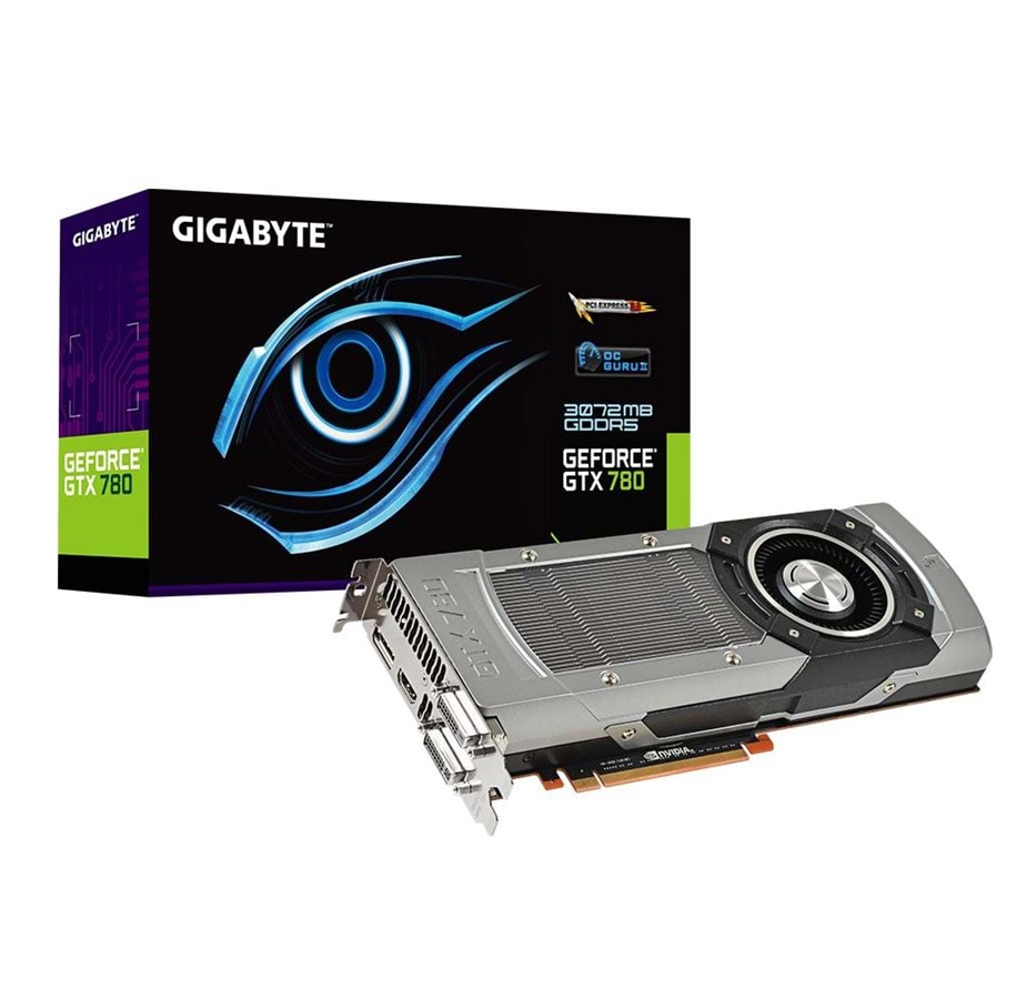 Grafikkort - GIGABYTE GeForce GTX 780 - 3GB GDDR5 RAM - Grafikkort - GV-N780D5-3GD-B