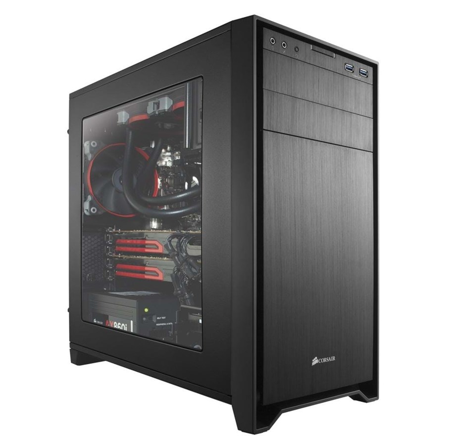 Kabinet - Corsair Obsidian 350D Windowed - Kabinet - Miditower - Sort - CC-9011029-WW