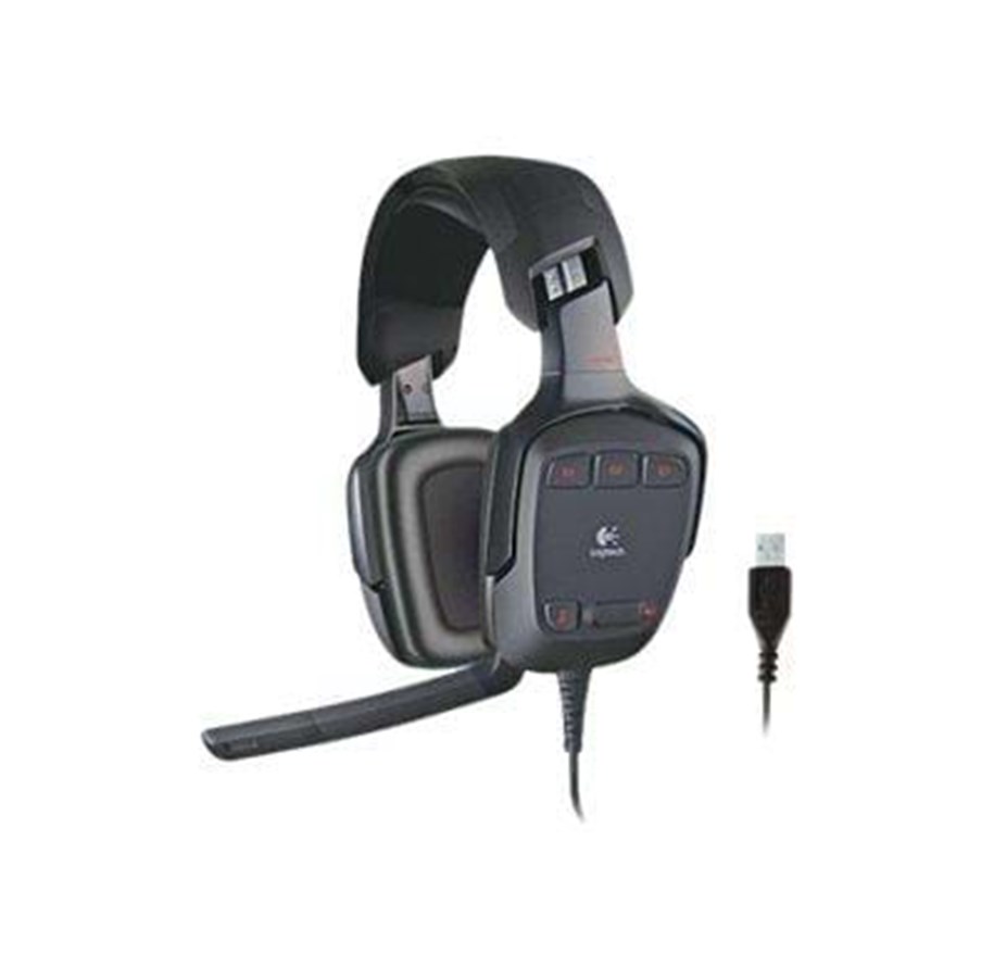 Hovedtelefoner/headset - Logitech G35 Surround Sound Headset - 981-000549