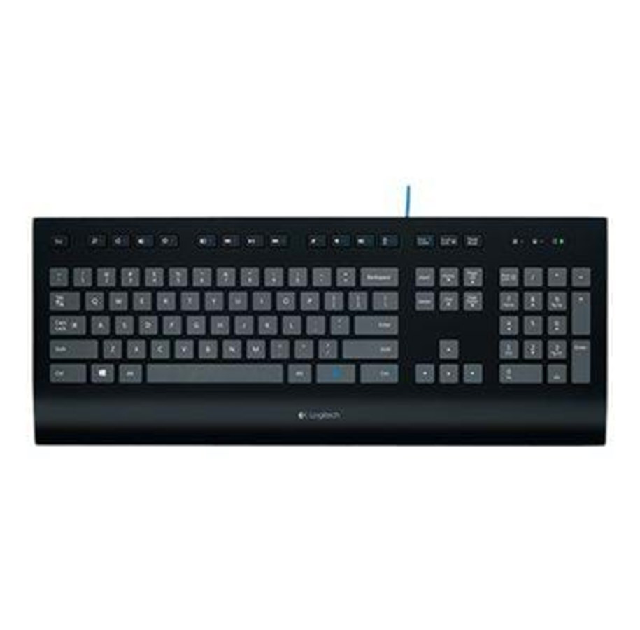 Tastatur - Logitech K290 Comfort Keyboard - ND - Tastatur - Blå - 920-005192