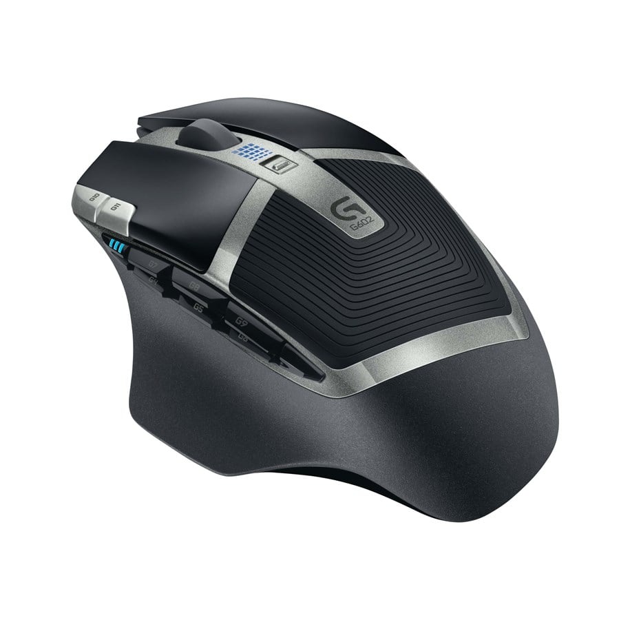 Mus - Logitech G602 Wireless Gaming Mouse - Gaming Mus - Laser - 11 knapper - Sort med RGB lys - 910-003823