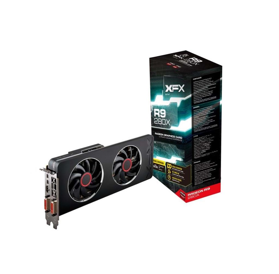 Grafikkort - XFX Radeon R9 280X - 3GB GDDR5 RAM - Grafikkort - R9-280X-TDFD