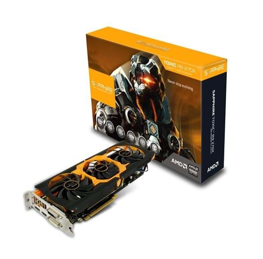 Grafikkort - Sapphire Radeon R9 270X - 2GB GDDR5 RAM - Grafikkort - 11217-02-40G