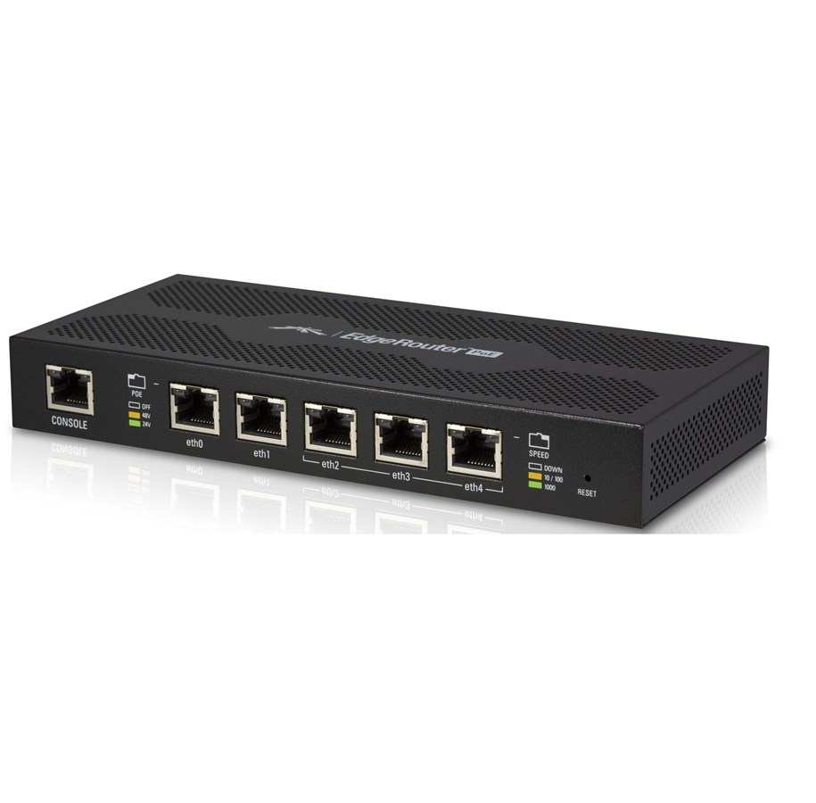 Router & firewall - Ubiquiti EdgeRouter PoE - ERPoe-5 - Router Without Wireless Network - ERPOE-5