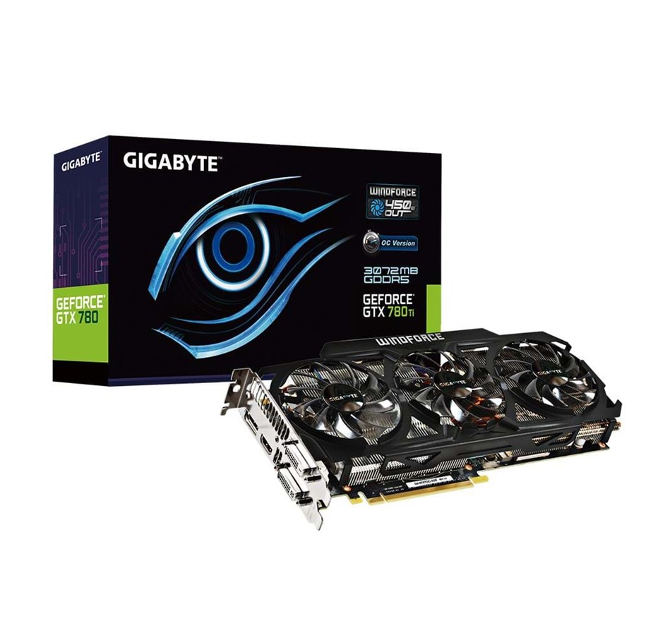 Grafikkort - GIGABYTE GeForce GTX 780 Ti - 3GB GDDR5 RAM - Grafikkort - GV-N78TOC-3GD