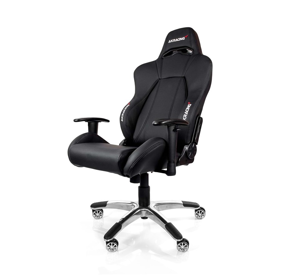 Gamer Stol - AKracing Premium V2 Black Gamer Stol - Sort - PU Læder - Op til 150 kg - AK-7002-BB