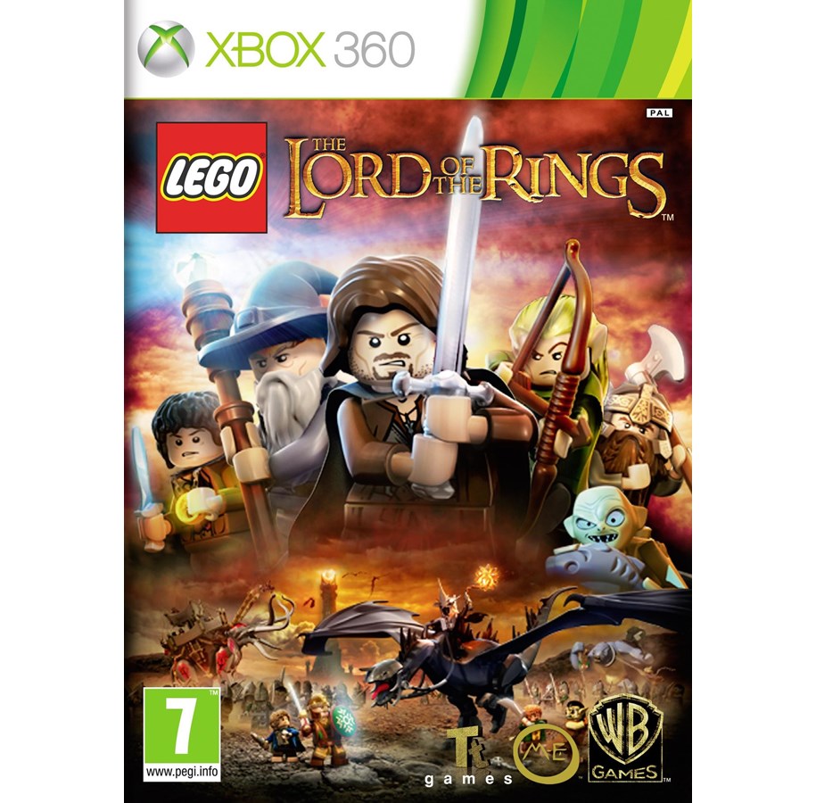 Spil - LEGO Lord of the Rings - Microsoft Xbox 360 - Action/Adventure - 0883929245376