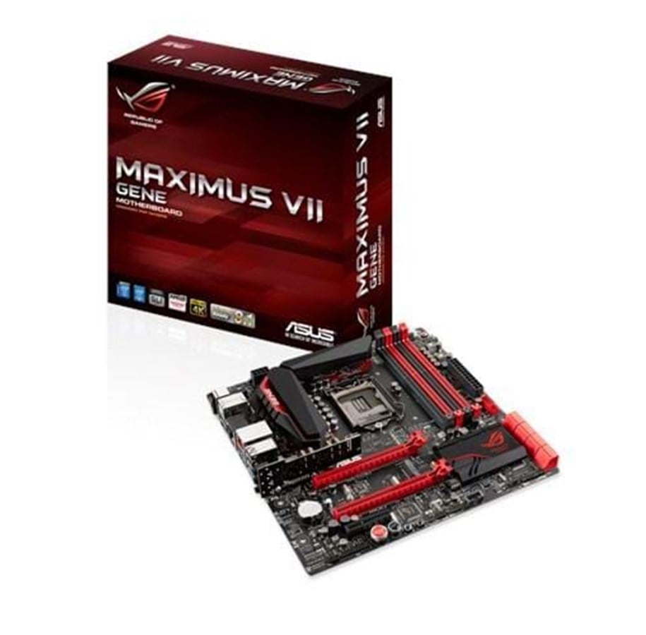Bundkort - ASUS Maximus VII Gene Bundkort - Intel Z97 Express - Intel LGA1150 - DDR3 RAM - Micro-ATX - 90MB0I30-M0EAY0