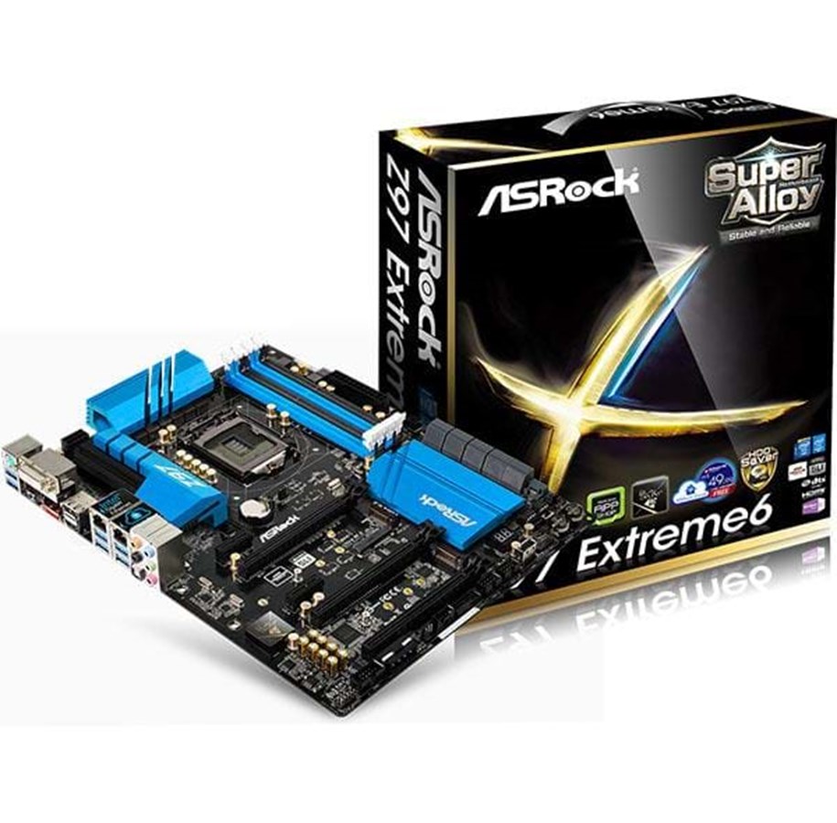 Bundkort - ASRock Z97 Extreme6 Bundkort - Intel Z97 Express - Intel LGA1150 - DDR3 RAM - ATX - Z97 EXTREME6