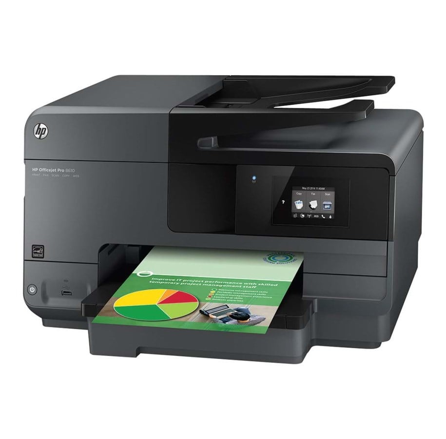 Printer - HP Officejet Pro 8610 e-All-in-One A4 - Farve - Blæk - A7F64A#A80