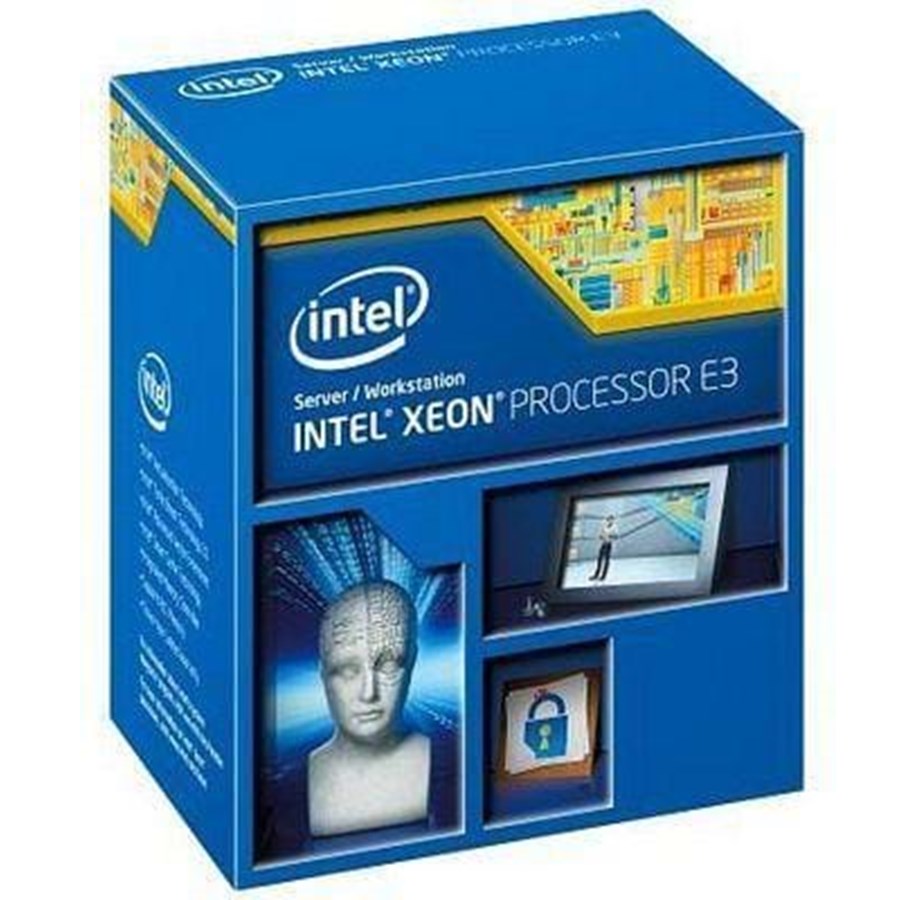 CPU - Intel Xeon E3-1276 V3 CPU - 4 kerner - 3.6 GHz - Intel LGA1150 - Intel Boxed (med køler) - BX80646E31276V3