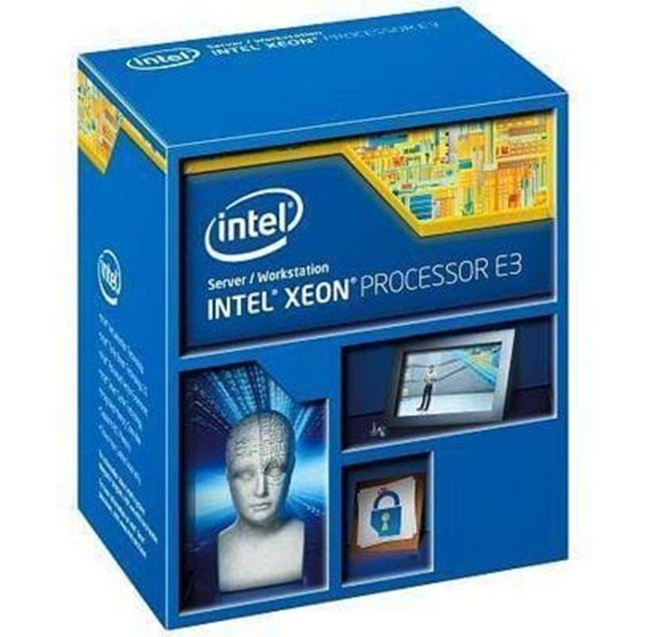CPU - Intel Xeon E3-1231 V3 CPU - 4 kerner - 3.4 GHz - Intel LGA1150 - Intel Boxed (med køler) - BX80646E31231V3