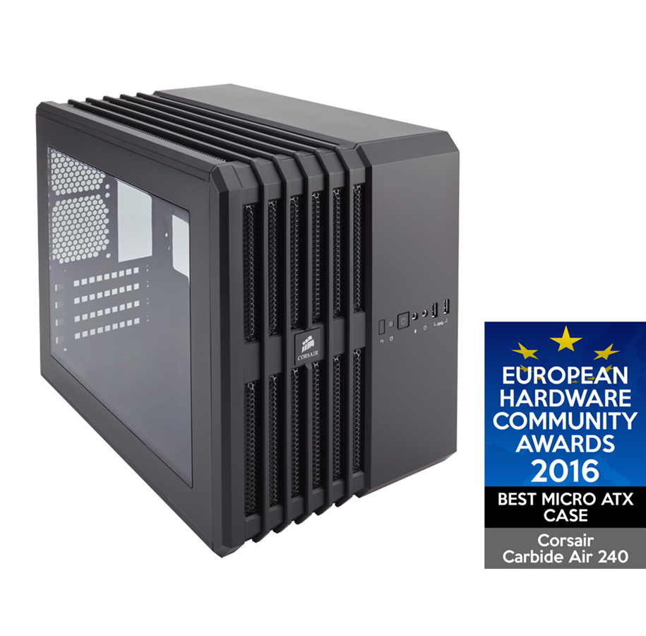 Kabinet - Corsair Carbide Air 240 - Kabinet - Desktop - Sort - CC-9011070-WW