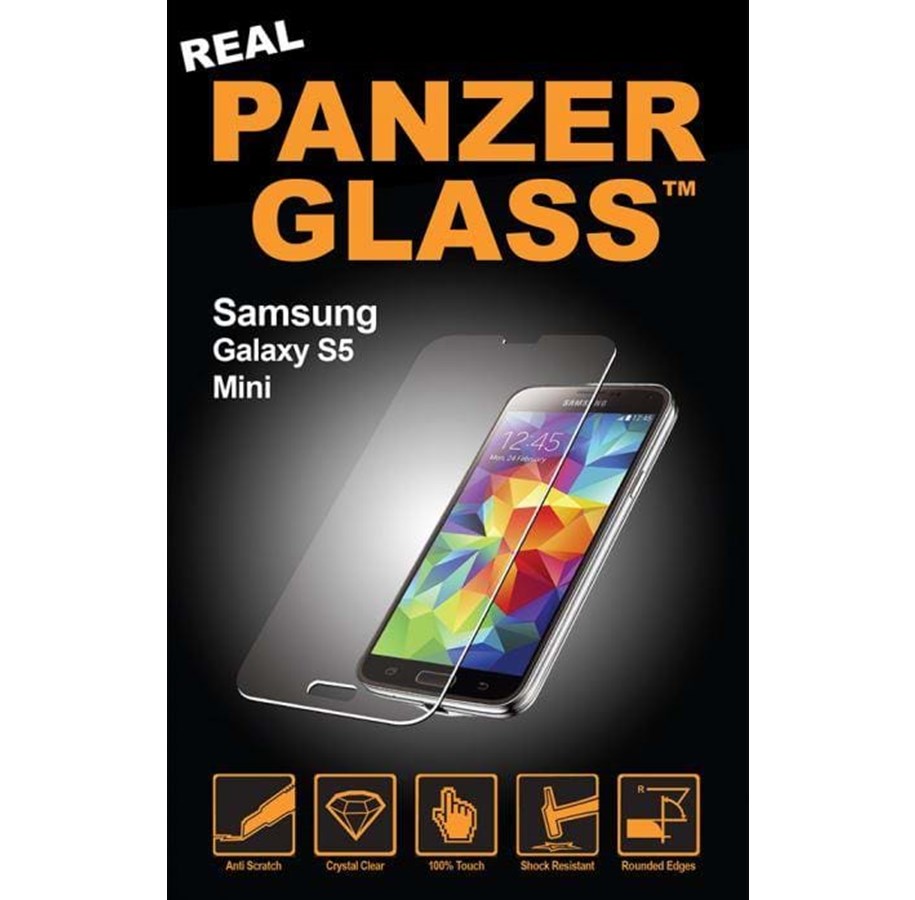 Mobil - Beskyttelsesglas - PanzerGlass Samsung Galaxy S5 Mini Screen Protector - PANZER1036